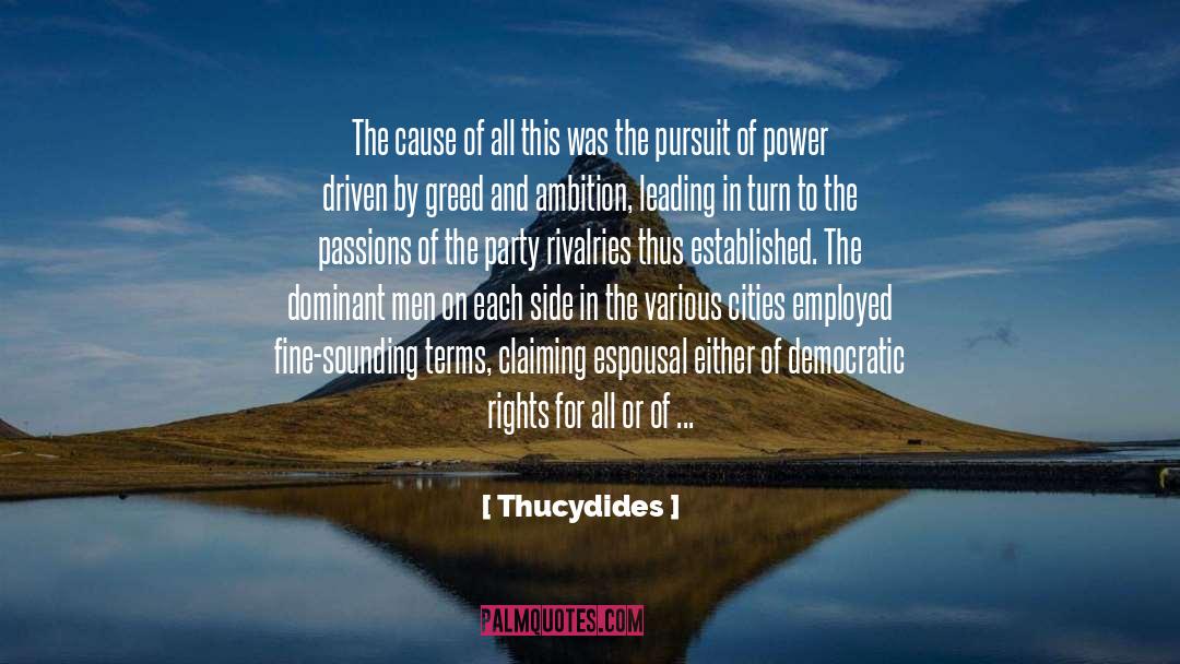 Aristocracy quotes by Thucydides