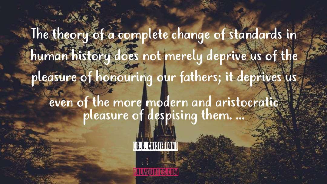 Aristocratic quotes by G.K. Chesterton