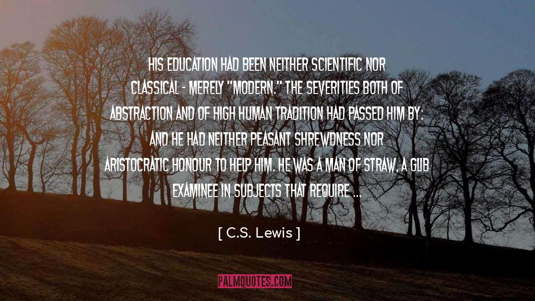 Aristocratic quotes by C.S. Lewis