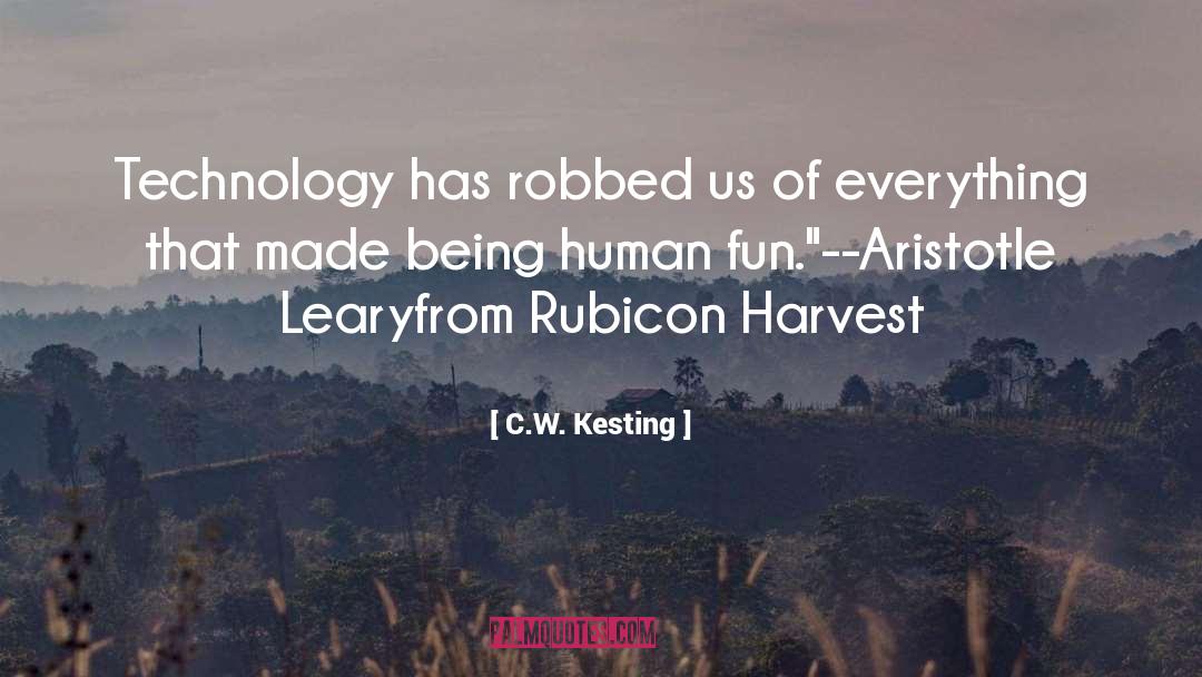 Aristotle C Theresa Ii quotes by C.W. Kesting