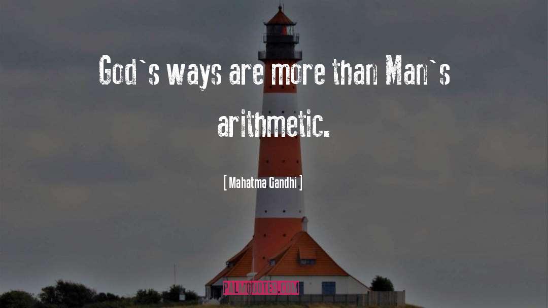 Arithmetic quotes by Mahatma Gandhi