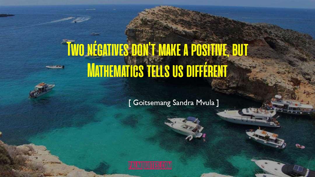 Arithmetic quotes by Goitsemang Sandra Mvula