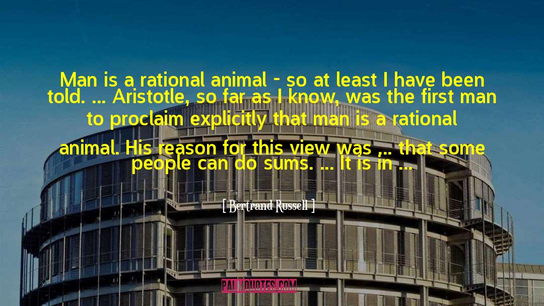 Arithmetic quotes by Bertrand Russell