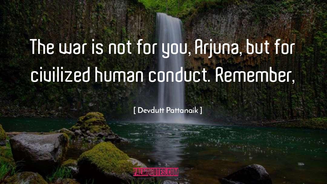 Arjuna quotes by Devdutt Pattanaik