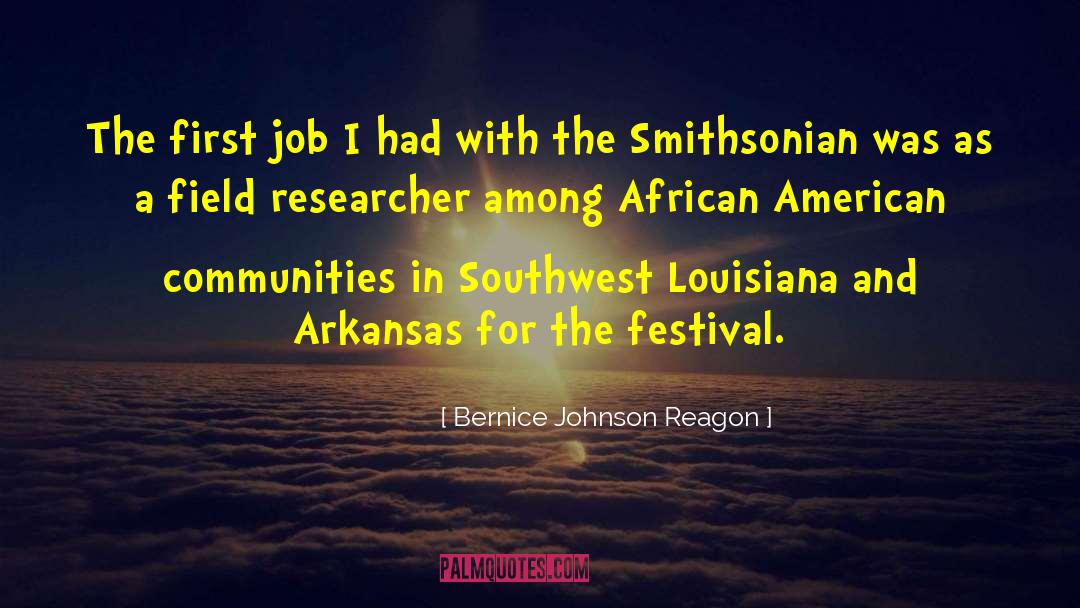 Arkansas quotes by Bernice Johnson Reagon