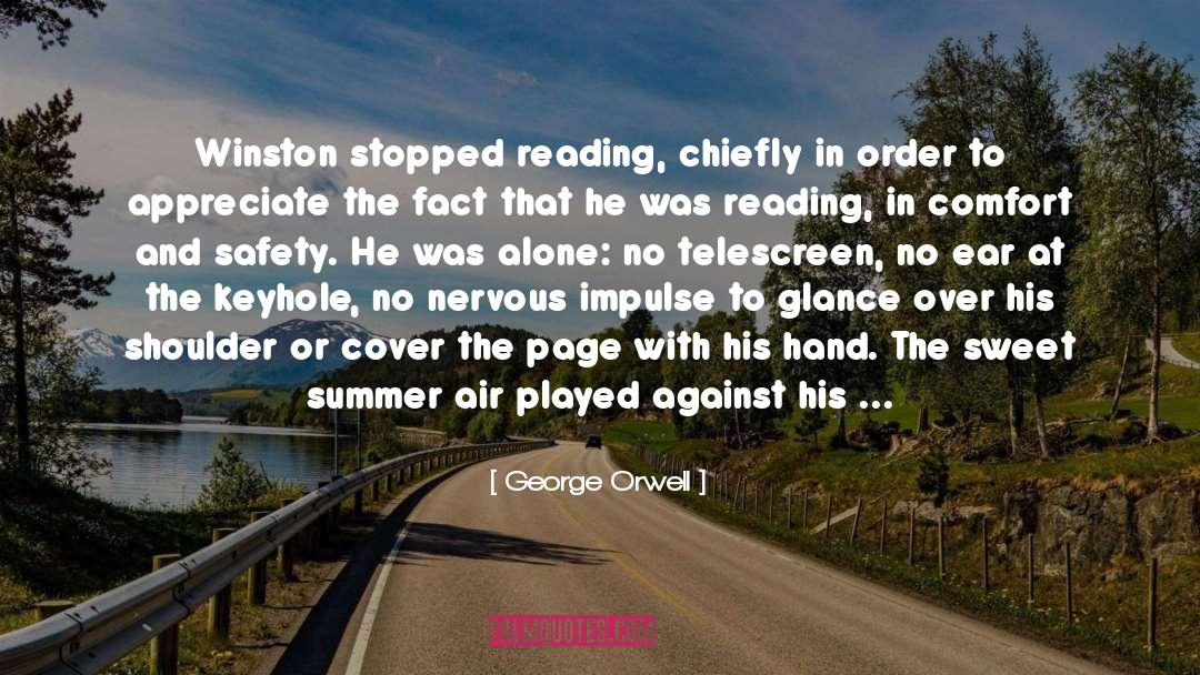 Arm Chair Travel quotes by George Orwell