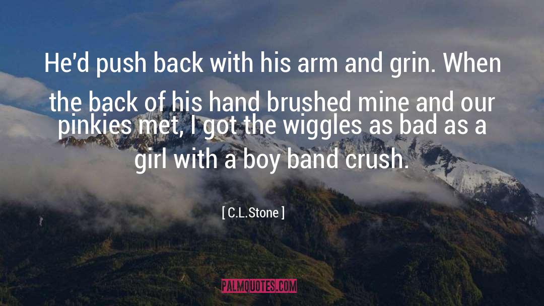 Arm quotes by C.L.Stone