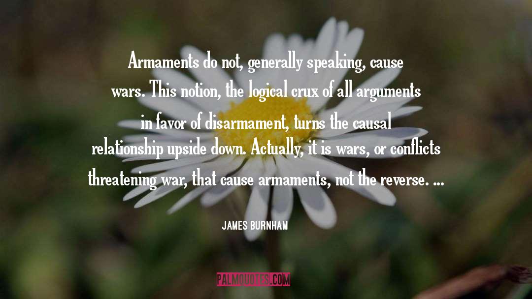 Armament quotes by James Burnham