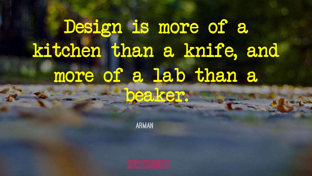 Arman quotes by Arman