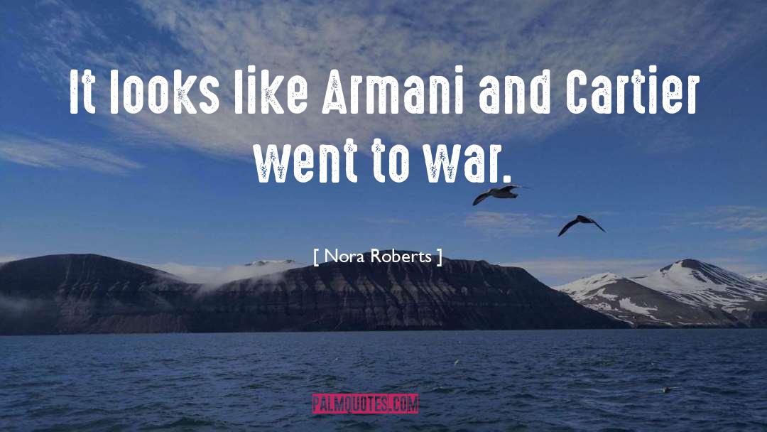 Armani quotes by Nora Roberts