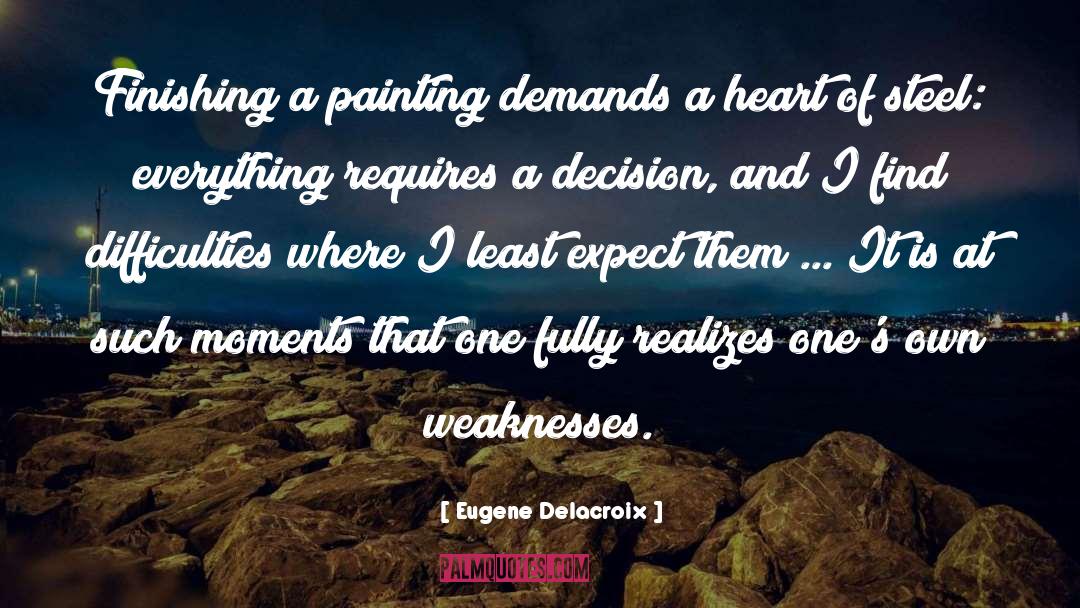 Armband Heart quotes by Eugene Delacroix
