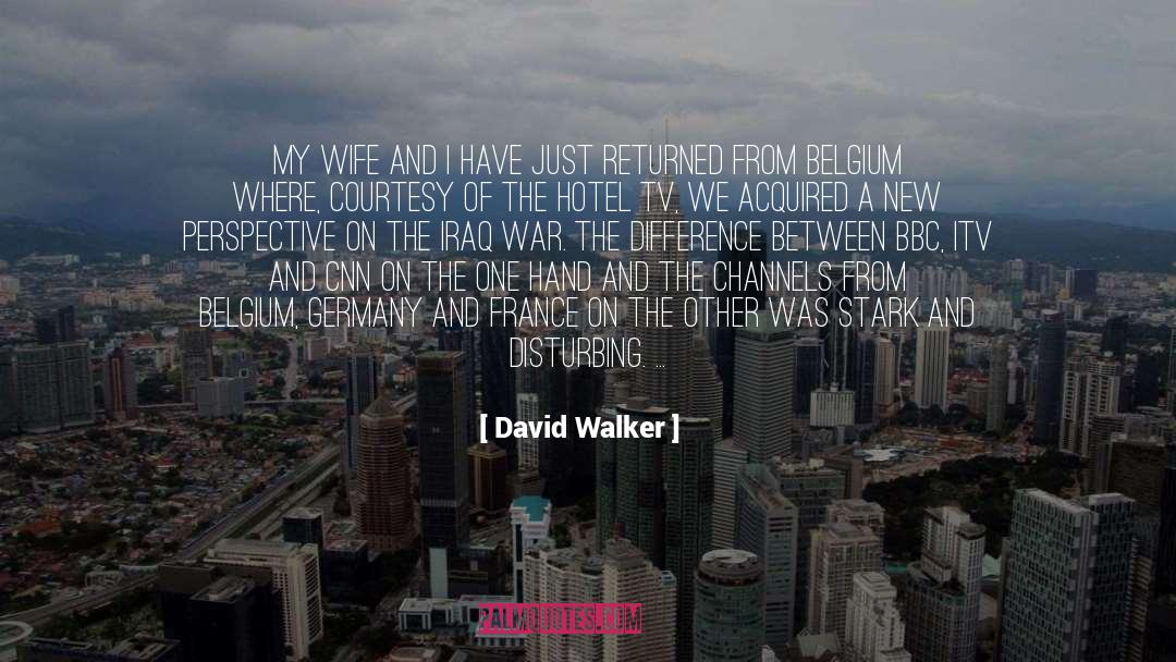 Armchair quotes by David Walker