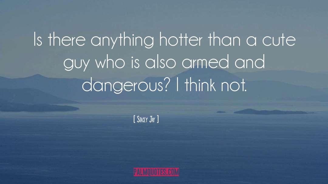 Armed And Dangerous quotes by Stacey Jay
