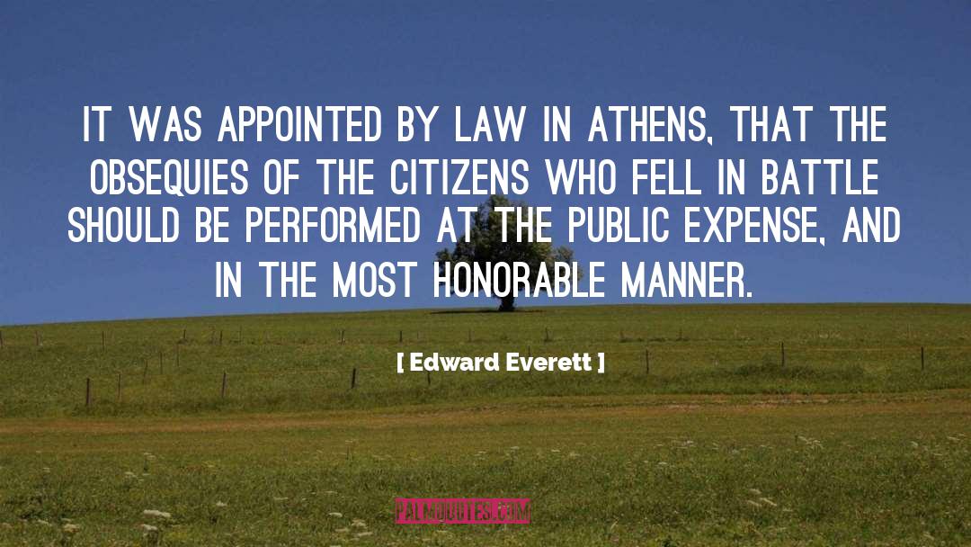 Armed Citizens quotes by Edward Everett