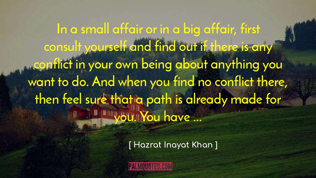 Armed Conflict quotes by Hazrat Inayat Khan