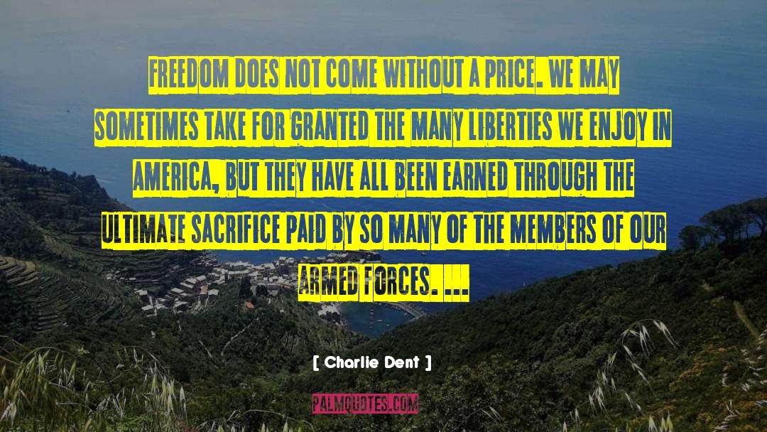 Armed Forces quotes by Charlie Dent