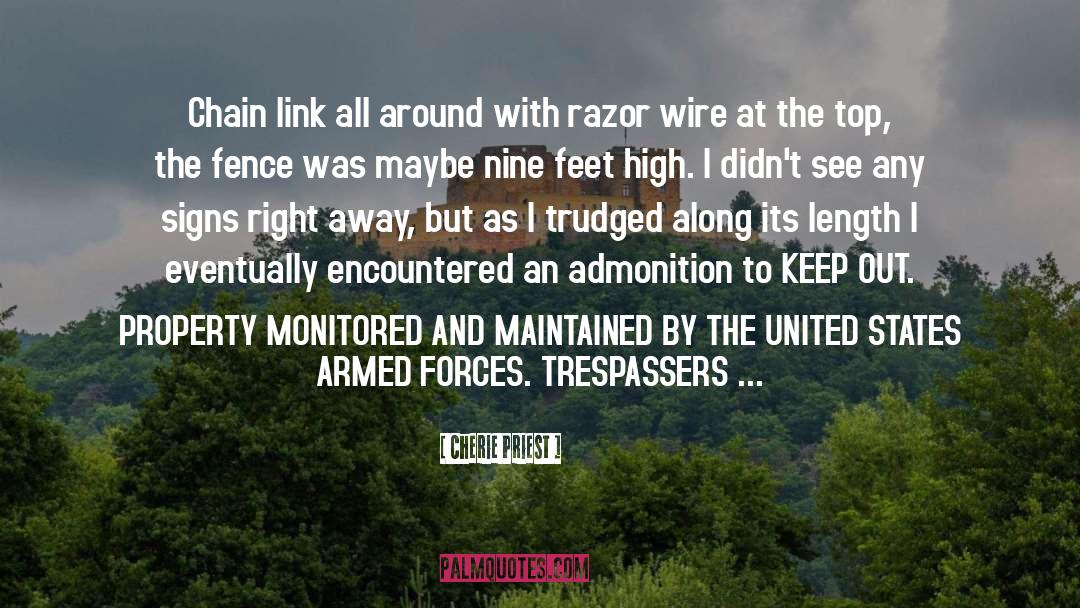 Armed Forces quotes by Cherie Priest