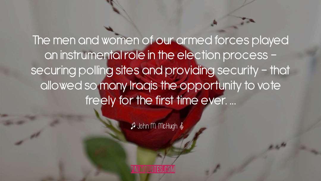 Armed Forces quotes by John M. McHugh