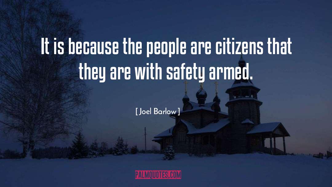 Armed quotes by Joel Barlow