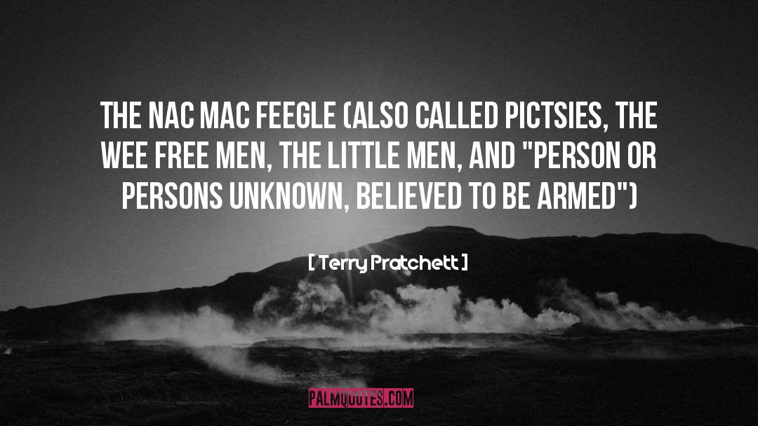 Armed quotes by Terry Pratchett