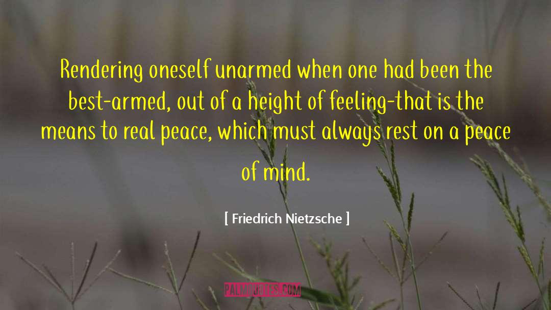 Armed Security quotes by Friedrich Nietzsche