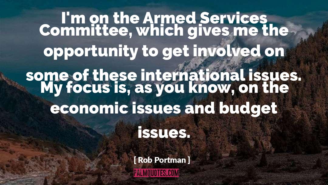 Armed Services quotes by Rob Portman