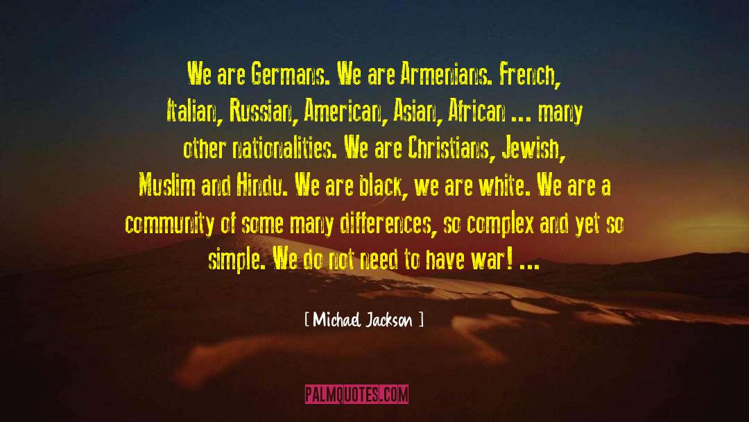 Armenians quotes by Michael Jackson