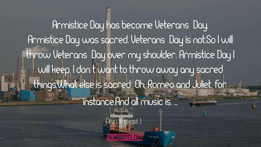 Armistice Day quotes by Kurt Vonnegut