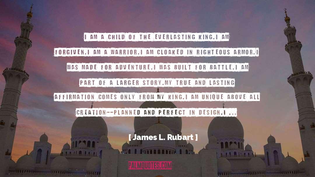 Armor quotes by James L. Rubart