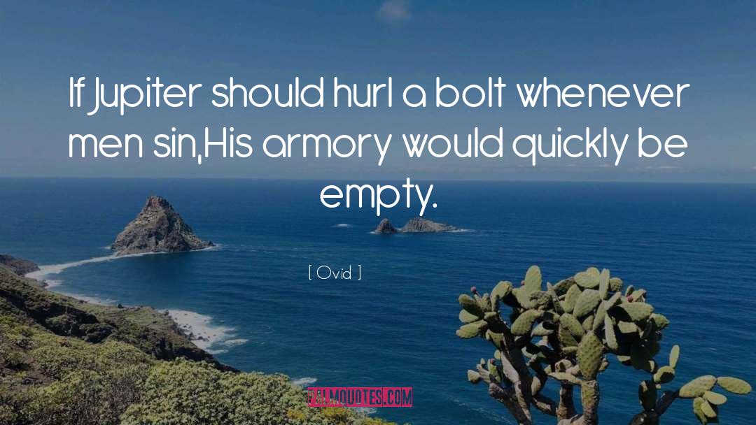 Armory quotes by Ovid