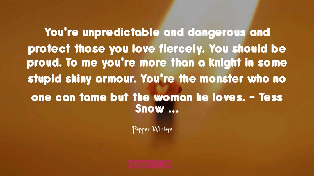 Armour quotes by Pepper Winters