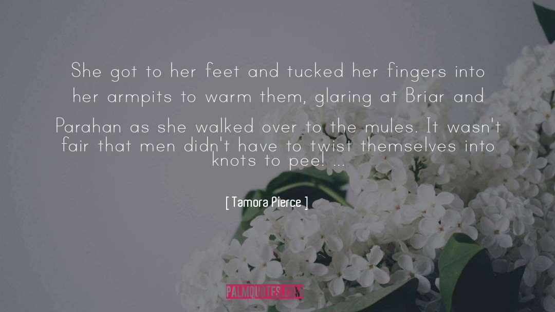 Armpits quotes by Tamora Pierce