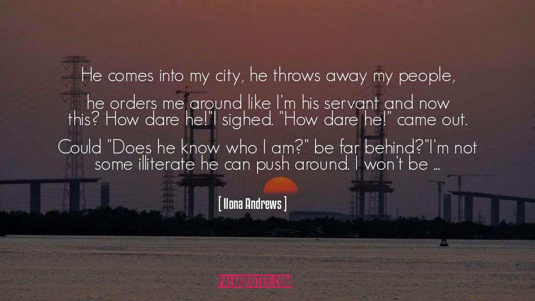 Arms Around Me quotes by Ilona Andrews