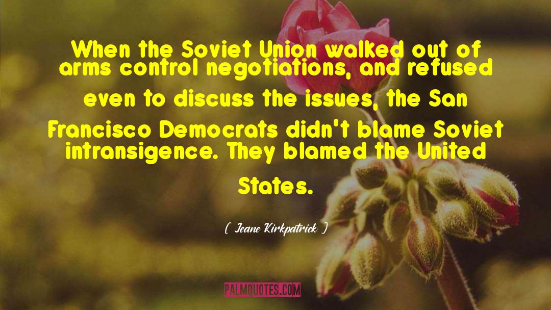 Arms Control quotes by Jeane Kirkpatrick