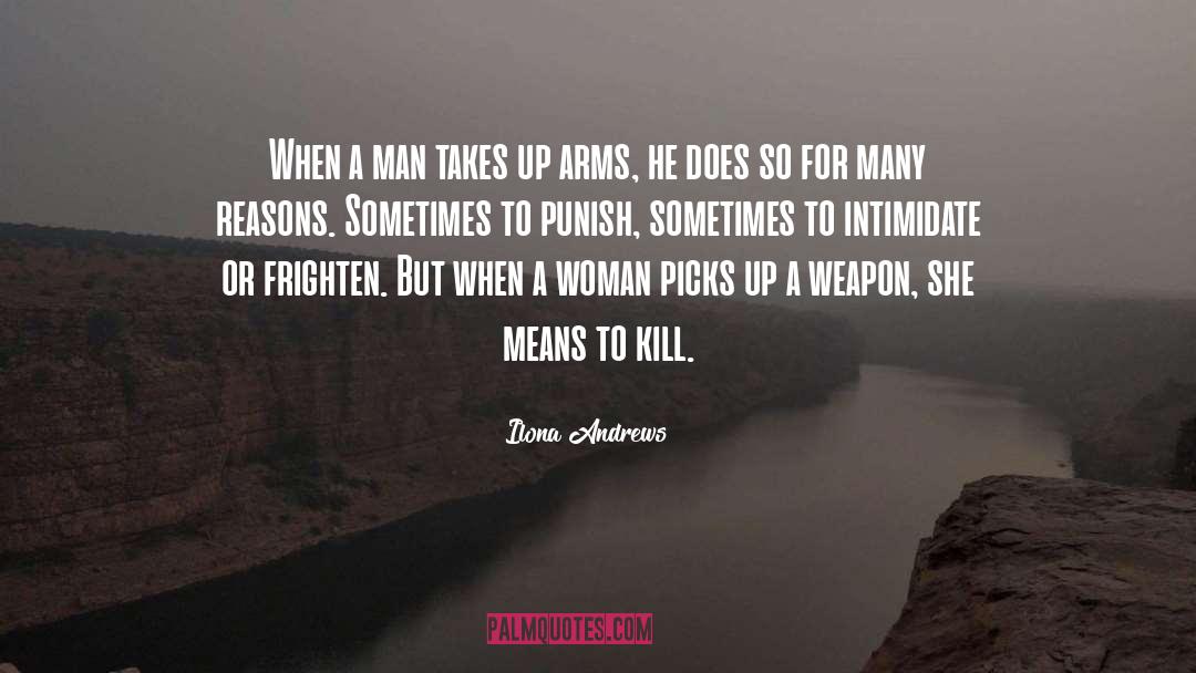 Arms For Defense quotes by Ilona Andrews