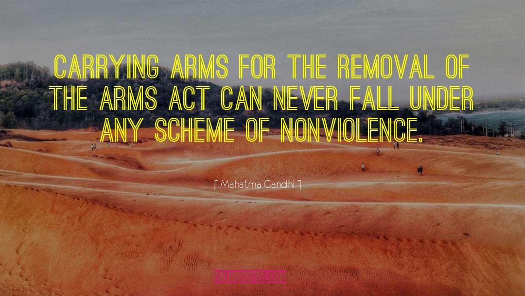 Arms For quotes by Mahatma Gandhi