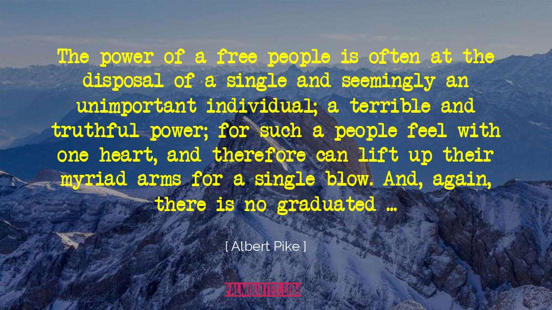 Arms For quotes by Albert Pike