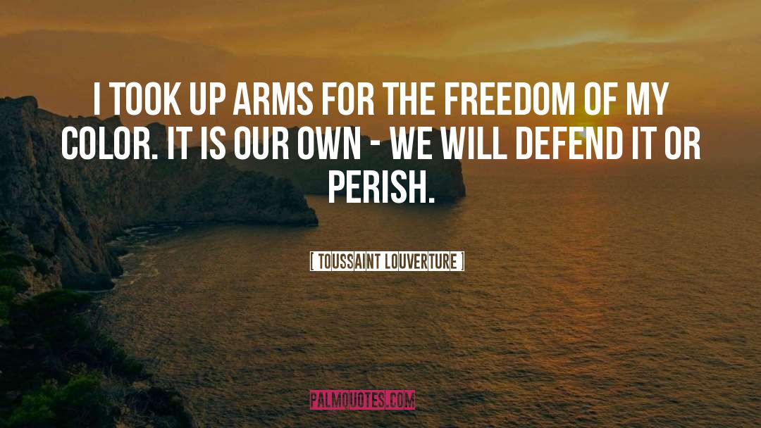 Arms For quotes by Toussaint Louverture