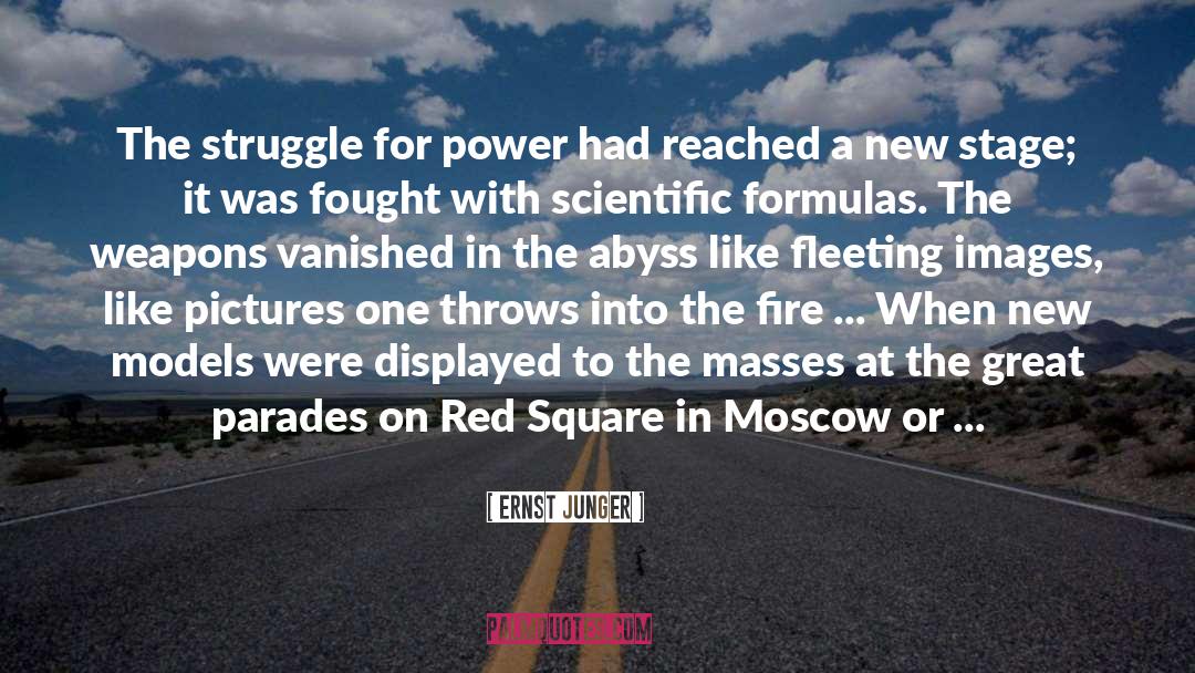 Arms Race quotes by Ernst Junger