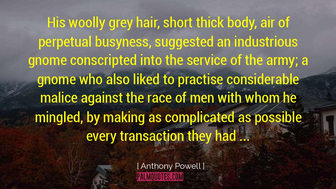 Army Homor quotes by Anthony Powell