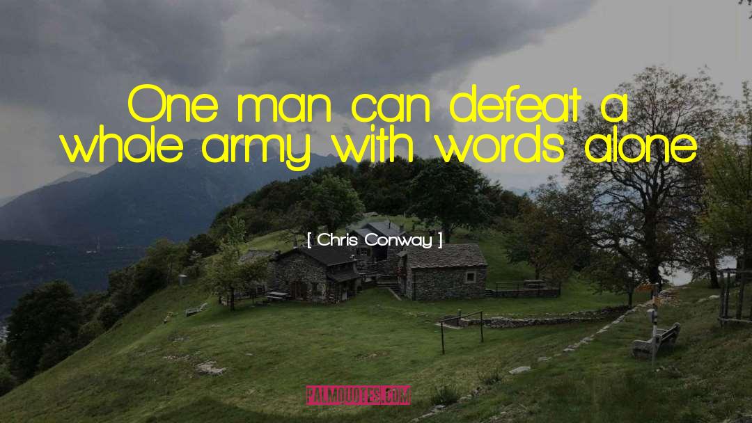 Army Man Clipart quotes by Chris Conway