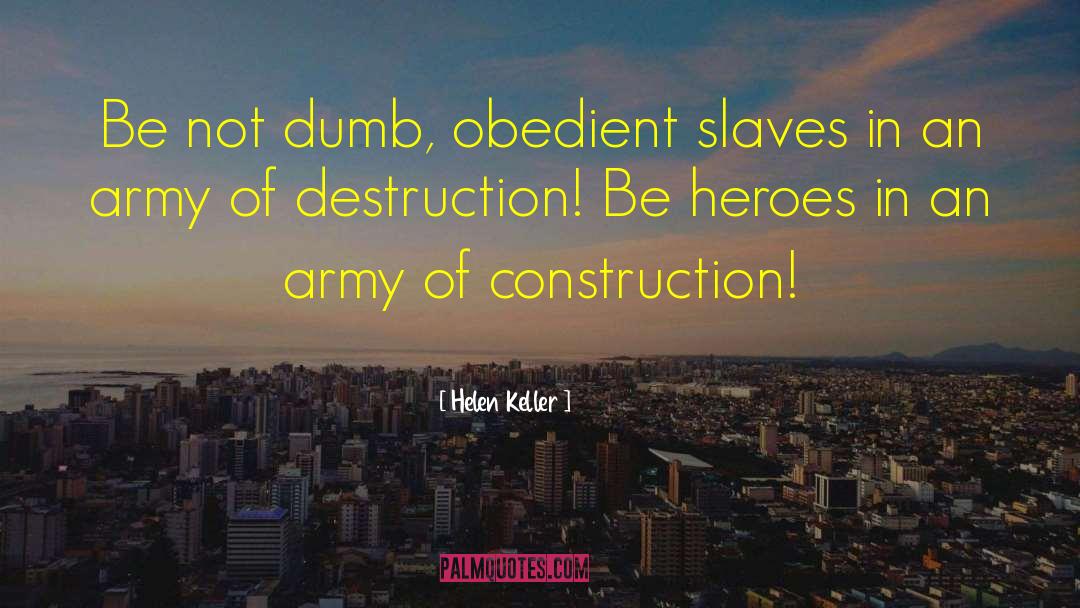 Army Motivational quotes by Helen Keller