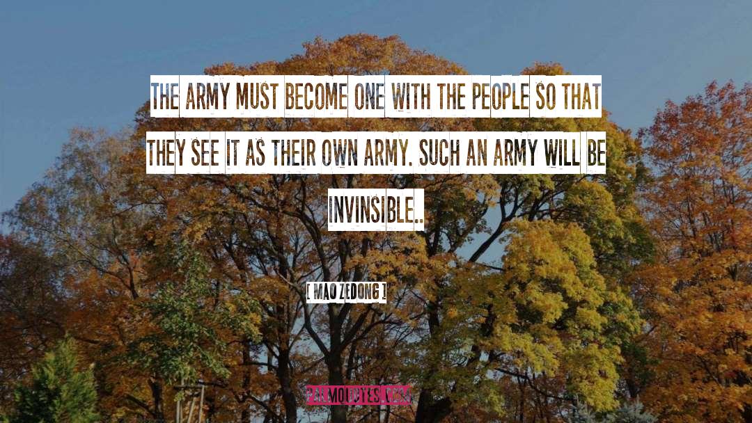 Army Motivational quotes by Mao Zedong