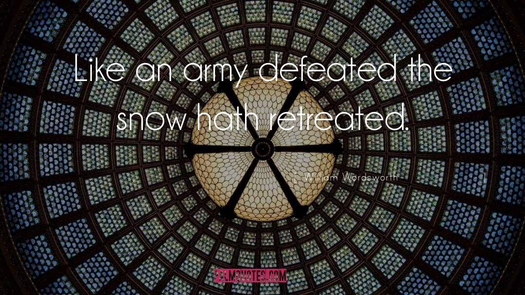 Army Motivational quotes by William Wordsworth