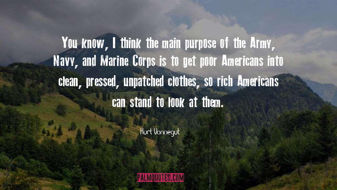 Army Navy quotes by Kurt Vonnegut