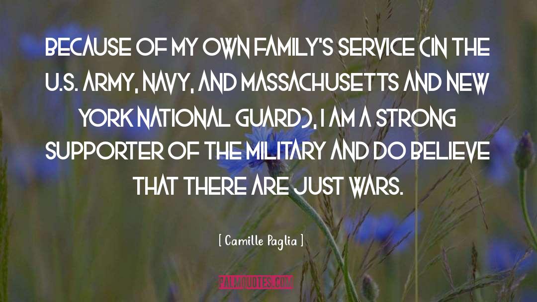 Army Navy quotes by Camille Paglia