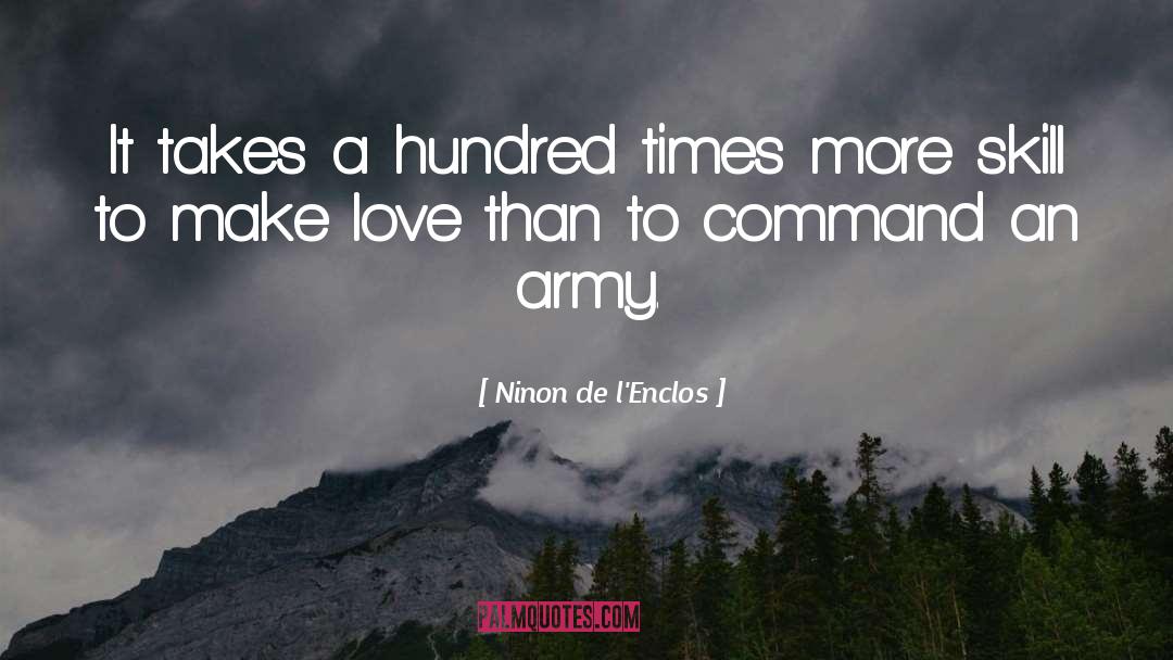 Army Wives quotes by Ninon De L'Enclos