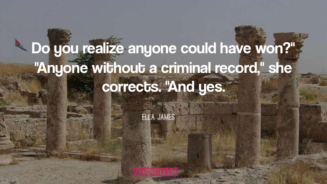 Arnaud Arbery Criminal Record quotes by Ella James