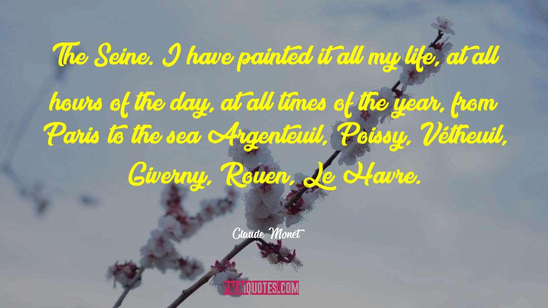 Arnay Le quotes by Claude Monet