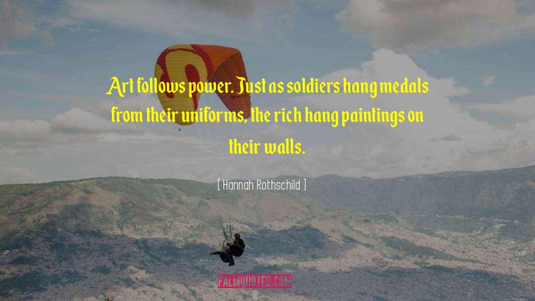 Arnegger Paintings quotes by Hannah Rothschild